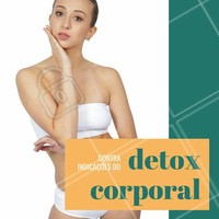 Em caso de alergia a algum dos ativo usado na técnica; grávidas e/ou lactantes; e pessoas com a pressão muito baixa, é recomendado não fazer o Detox Corporal. Para saber se você pode passar pelo procedimento, é importante conversar com o profissional que irá fazer. #detox #ahazou #tratamentocorporal #detoxcorporal #estéticacorporal #autoestima #ahazoudemais