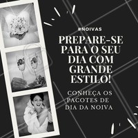 Escolha o melhor pacote para você e as suas madrinhas se arrumarem juntas! #DiaDaNoiva #Noivas #Casamento #Ahazou #Beleza