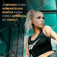 Já reparou? Pois é, sobrancelhas bonitas fazem muita diferença, se a sua ainda não se encontra assim, aproveita! Agende o seu horário!
#ahazou #sobrancelhas