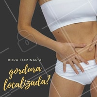 Para um resultado eficaz no tratamento da gordura localizada, no contexto de recursos físicos, procure por tratamentos como: radiofrequência, criolipólise, ultracavitação, entre outros. A gordura localizada se forma em alguns pontos específicos do corpo. A alteração ocorre quando os devidos cuidados com o peso corporal não são tomados. Converse com um de nossos profissionais! #esteticacorporal #beleza #gorduralocalizada