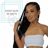 A hidratação do rosto é uma das partes mais importantes dos cuidados diários com a pele, é importante lembrar que o produto deve ser específico para a região. #cuidados #estéticafacial #hidratação