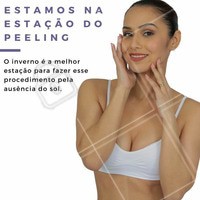 O peeling é um tratamento estético muito utilizado para combater cicatrizes de acne, rugas finas ou manchas. Aproveite a estação para agendar sua consulta conosco! #peeling #esteticafacial #rejuvenescimentofacial