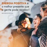 Ainda mais quando estamos ao lado de pessoas que nos transmitem a mesma!
#bemestar #quote #ahazou #motivacional