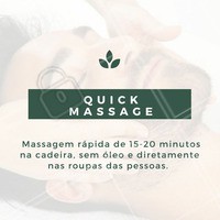 Agende já a sua sessão e leve uma vida mais relaxada! #QuickMassage #Massagem #BenefíciosMassagem #AmoMassagem #Ahazou