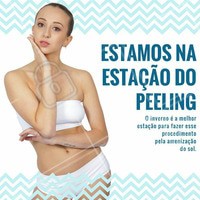 O peeling é um tratamento estético muito utilizado para combater cicatrizes de acne, rugas finas ou manchas. Aproveite a estação para agendar sua consulta conosco! #peeling #esteticafacial #rejuvenescimentofacial