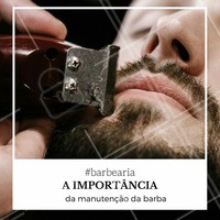 Ao contrário do que muitos pensam, não basta apenas lavar a barba durante o banho, alguns cuidados extras são essenciais para que você tenha uma ótima barba, que cresça de forma uniforme, e que não se torne uma barba muito falha. #Barba #Barbearia #Homens #DicaBarbearia