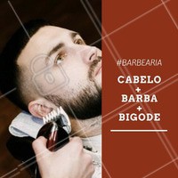Agende já o seu horário para fazer o nosso pacote completo! #Barba #Barbearia #Homens #DicaBarbearia