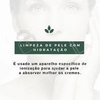 Agende já a sua sessão de limpeza de pele! #LimpezaDePele #EstéticaFacial #Estética #Tratamento #TratamentoFacial
