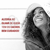 E que alegria! #cabelo #cachos #cacheadas #beleza #beauty #ahazou
