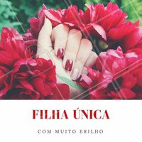 Para deixar a sua semana ainda mais baphonica, que tal uma unha toda de brilho? #amo #inspiração #glitter #ahazou #unhas