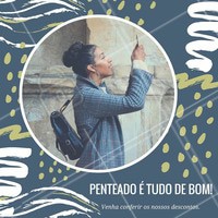 Venha para o salão e saiba mais sobre a nossa promoção especial para penteados. Faça o look dos sonhos com a gente! #visual #cabelo #promoção #penteado