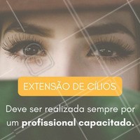 Procure sempre um profissional com certificado para a realização do serviço!
#ahazou #beauty #cílios