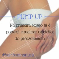 Sim, algumas pessoas tem o resultado imediado devido a musculatura dos glúteos! Venha fazer o Pump Up!
#pumpup #ahazou #bumbumnanuca #estética