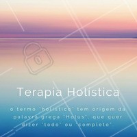 O principal objetivo da Terapia Holística é tratar o paciente em sua totalidade do ser, abrangendo os aspectos sociais, emocionais, energéticos e físicos. #terapiaholistica #saúde #bemestar #ahazou