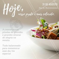 Feliz Dia do Nutricionista para estes profissionais incríveis que não medem esforços para melhorar a saúde de seus pacientes 💚 #diadonutricionista #nutrição #saúde #bemestar