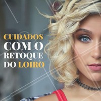 Regra básica para quem tem cabelos loiros ou com luzes: retoque apenas a raiz, sempre!
Quer retocar o seu loiro? Agende o seu horário conosco!
#loiríssimos #loiros #cabelo #ahazou