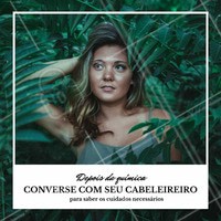 Converse com um de nossos profissionais para você saber quais são os cuidados adequados para o seu cabelo depois da química feita, assim você deixará seu cabelo impecável mesmo depois de um procedimento invasivo para os fios. #químicacapilar #cabelo #pósquímica #tratamento