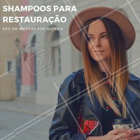 Cabelos que acabaram de passar por algum tipo de química podem enfraquecer e precisar de uma atenção a mais. Para recuperá-los, é essencial utilizar máscaras que reconstruam a fibra capilar. Eles agem diretamente na estrutura do fio deixando os fios fortes, macios e mais saudáveis. #químicacapilar #cabelo #pósquímica #tratamento