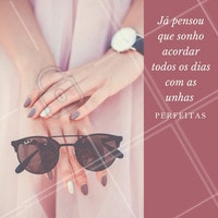 Já pensou em fazer alongamento de unhas? Torne seu sonho realidade e acorde todos os dias com as unhas impecáveis! #alongamentodeunha #amo #unhas #ahazou