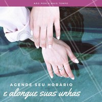 Não deixe suas unhas mal feitas nunca mais, agende já seu alongamento! 💅 #alongamentodeunha #amo #unhas #ahazou