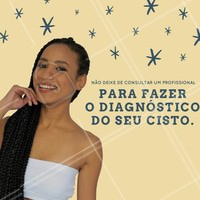 Para ter certeza que é um miluim, procure um profissional! O diagnóstico bem simples e meramente clínico, assim você terá certeza que o cisto é benigno e poderá pensar na retirada. #milium #pele #cisto