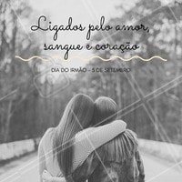 Não existe nada mais verdadeiro do que o amor de uma irmão!
#diadoirmão #irmão #ahazou