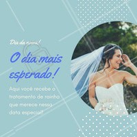 Nós sabemos o quão importante essa data é para você, por isso, no nosso espaço o tratamento para você, noiva, é extremamente especial!
Agende o seu horário!
#diadanoiva #noiva #ahazou #beauty