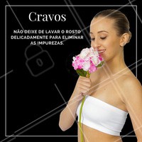 Aproveite e agende uma limpeza de pele para remover os cravos do rosto, além de ser um ótimo tratamento, é um dos mais eficazes. #estéticafacial #cravos #limpezadepele #pele #beleza