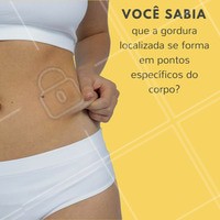 Por isso, alguns tratamentos são indicados para a diminuição da gordura localizada como, o ultrassom, criolipólise, carboxiterapia, endermologia, entre outros. Agende o seu horário e faça o seu tratamento para a gordura localizada! #beleza #gorduralocalizada #estéticacorporal