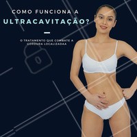 A ultracavitação, também conhecida como lipocavitação, é um procedimento não invasivo, ou seja, não necessita de cirurgia, realizado para eliminar aquela gordura localizada que não sai com exercícios físicos, reduzir medidas e a celulite. #ultracavitação #gorduralocalizada #celulite #estéticacorporal