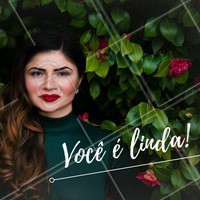 Alguém já te disse hoje o quanto você é linda? Sim, você é linda!
#ahazou #motivacional #beleza #beauty