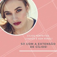 Quer ficar independente do rímel e ainda assim ter cílios maravilhosos , que destacam o olhar? Aposte no alongamento de cílios! #cilios #eyelashes #ahazou #beauty