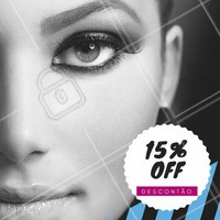Desconto especial para você que deseja sobrancelhas incríveis!
Aproveite! Venha conhecer nossos serviços, tratamentos especiais para você! <3
#desconto #15porcento #ahazou #beauty #beleza