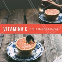 Além de ser uma das vitaminas essenciais para o bom funcionamento do organismo, a vitamina C é muito importante por proteger organismo contra baixa imunidade, doenças cardiovasculares, doenças dos olhos e até envelhecimento da pele. Partiu comer frutas cítricas? #vitaminac #cítrica #baixaimunidade #benefícios #saúde #vitamina #bemestar
