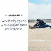 Quando passamos muito tempo parados, como sentados trabalho, por exemplo, os músculos do nosso corpo tendem a se encurtar e diminuir de tamanho. Ao se alongar, os movimentos realizados devolvem à musculatura o seu tamanho normal, evitando que durante o exercício você sofra alguma lesão. Por isso, não se esqueça de alongar! #alongamento #exercício #saúde #bemestar #dica #ahazou