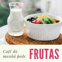 Quando consumidas em sua forma natural, as frutas, além da frutose que causa aquela sensação de felicidade, também possuem uma grande quantidade de água, fibras e outros nutrientes, o que faz com que a glicemia (açúcar no sangue) não se eleve drasticamente e, portanto, não cause picos de insulina. #ahazou #amo #frutas #nutrição #saúde #cafédamanhã