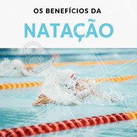 Além de melhorar a capacidade de raciocínio e diminuir os sintomas das doenças cerebrais, a natação também aumenta a capacidade circulatória, a capacidade respiratória, o desenvolvimento e alongamento da massa muscular e amplia os movimentos das articulações. #exercício #natação #saúde #ahazou #amo #bemestar