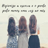 Fica a dica, a limpeza dos utensílios para o cabelo é de extrema importância.
Agende o seu horário!
#cabelo #beauty #beleza #hair #ahazou