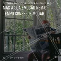 Cultive suas emoções e você será feliz para sempre! Feliz dia do idoso 👵👴 #diadoidoso #idoso #idade #ahazou #amo