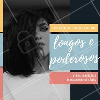 Saiba mais sobre qual é a técnica apropriada para você, agende um horário e converse com a gente! #alongamentodecílios #amo #ahazou #cílios #olhar