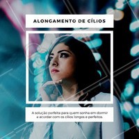 Encontrou a solução dos seus problemas? Com alongamento de cílios você não vai mais ter que se preocupar com a santa make de todos os dias, só acordar pronta! #ahazou #amo #alongamentodecílios #cílios #olhar