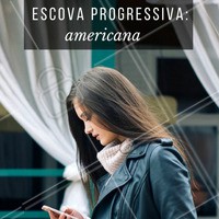 A escova americana é mais indicada para cabelos encaracolados, cacheados e com muito volume. Deixa um efeito mais solto e natural, mas que não aparenta ter sido alisado e dura em torno de seis meses. E ai, gostou? Venha conversar com nossos profissionais para saber qual a melhor opção para você! #escovaprogressiva #progressiva #ahazou #cabelo