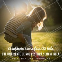 Neste dia 12 de outubro, relembre seus tempos de infância e divirta-se! Feliz Dia das Crianças! #diadascrianças #amo #ahazou #felicidade #crianças #divertido #infância