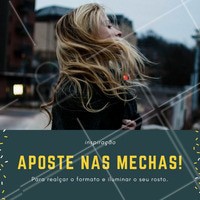 As mechas são um jeito perfeito de contornar o rosto e dar aquela iluminada, converse com um de nossos profissionais e saiba qual é a técnica perfeita para você. #mechas #cabelo #amo #ahazou #iluminar #contorno