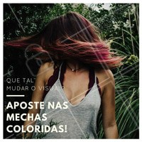 Chegou a primavera e o verão está batendo na porta, se tem um momento perfeito para ousar no cabelão é agora! Aposte nas mechas com cores alegres e entre no clima dessas estações que chegam com muito sol e alegria! Agende já o seu horário. #ahazou #mechas #colorida #cores #amo #cabelo #primaveraverão #primavera #verão