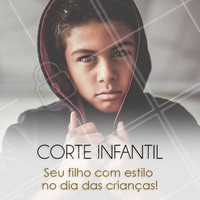 Agende o horário para o seu filho nesse dia das crianças!
#ahazou #diadacriança #diadascrianças