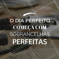 Bom dia amadas, já marcaram seu horário ? #sobrancelha #designsobrancelha #ahazou #autoestima #beleza #embelezamentodoolhar #instabeauty