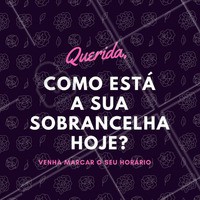 Suas sobrancelhas são finas, curtas ou falhadas? 😧 Nós somos especialistas em recuperá-las, corrigindo qualquer imperfeição de forma EFICIENTE e NATURAL.😃🙏 Confie em quem mais entende do assunto 🤗😍👩 AGENDE O SEU HORÁRIO
#sobrancelha #designsobrancelha #ahazou #autoestima #beleza #embelezamentodoolhar #instabeauty