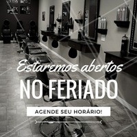 Nosso espaço estará aberto nesse feriado! Conte com a gente pra deixar você mais linda ainda. 💇 Bom feriado a todos! #salaodebeleza #feriado #ahazou #amo #cabelo #manicure #estaremosabertos #horáriodefuncionamento