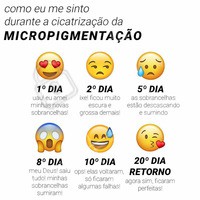 Quem já fez micropigmentação nas sobrancelhas, vai se identificar com esse post! Apesar de ter aquele momento de desespero no processo de cicatrização, tudo vale a pena depois do retoque quando você vê sua sobrancelha perfeitinha do jeito que sempre sonhou 😍 #sobrancelha #micropigmentação #ahazou #amo #designdesobrancelha #sonho #cicatrização